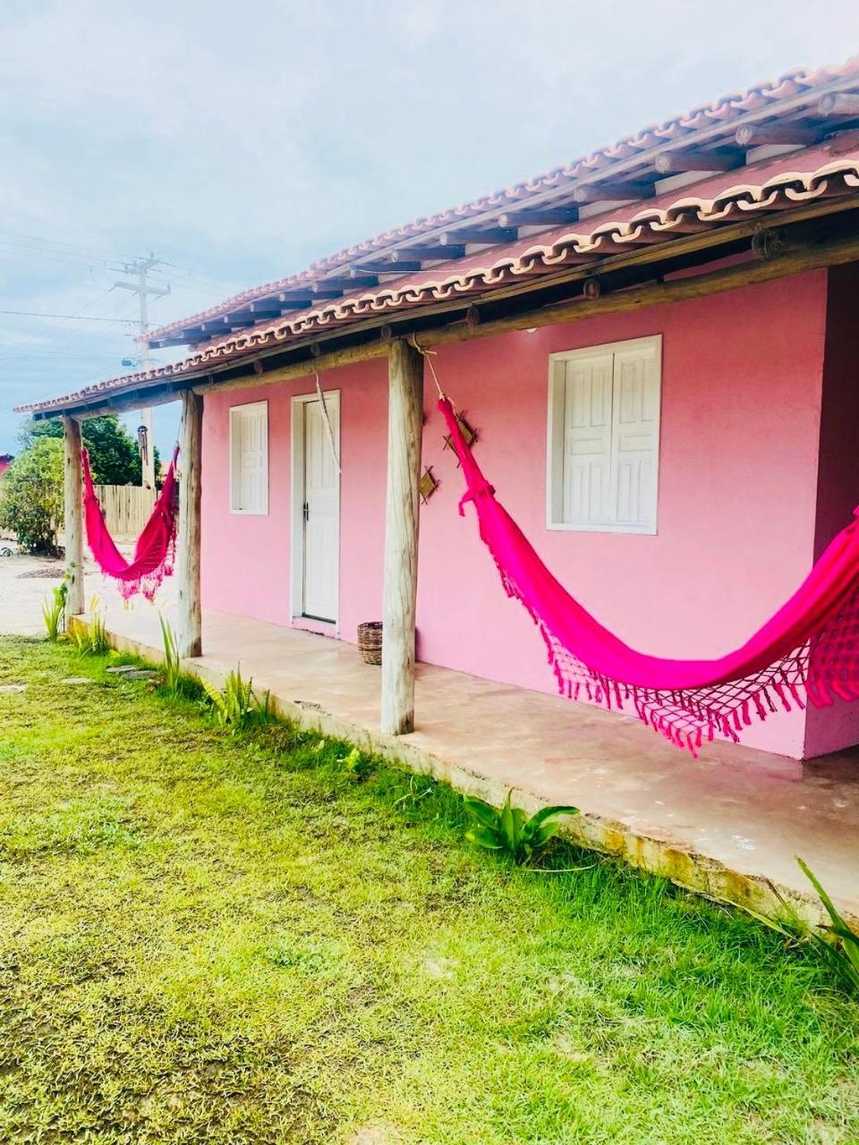 Casas na vila de Caraíva Villa Exterior foto